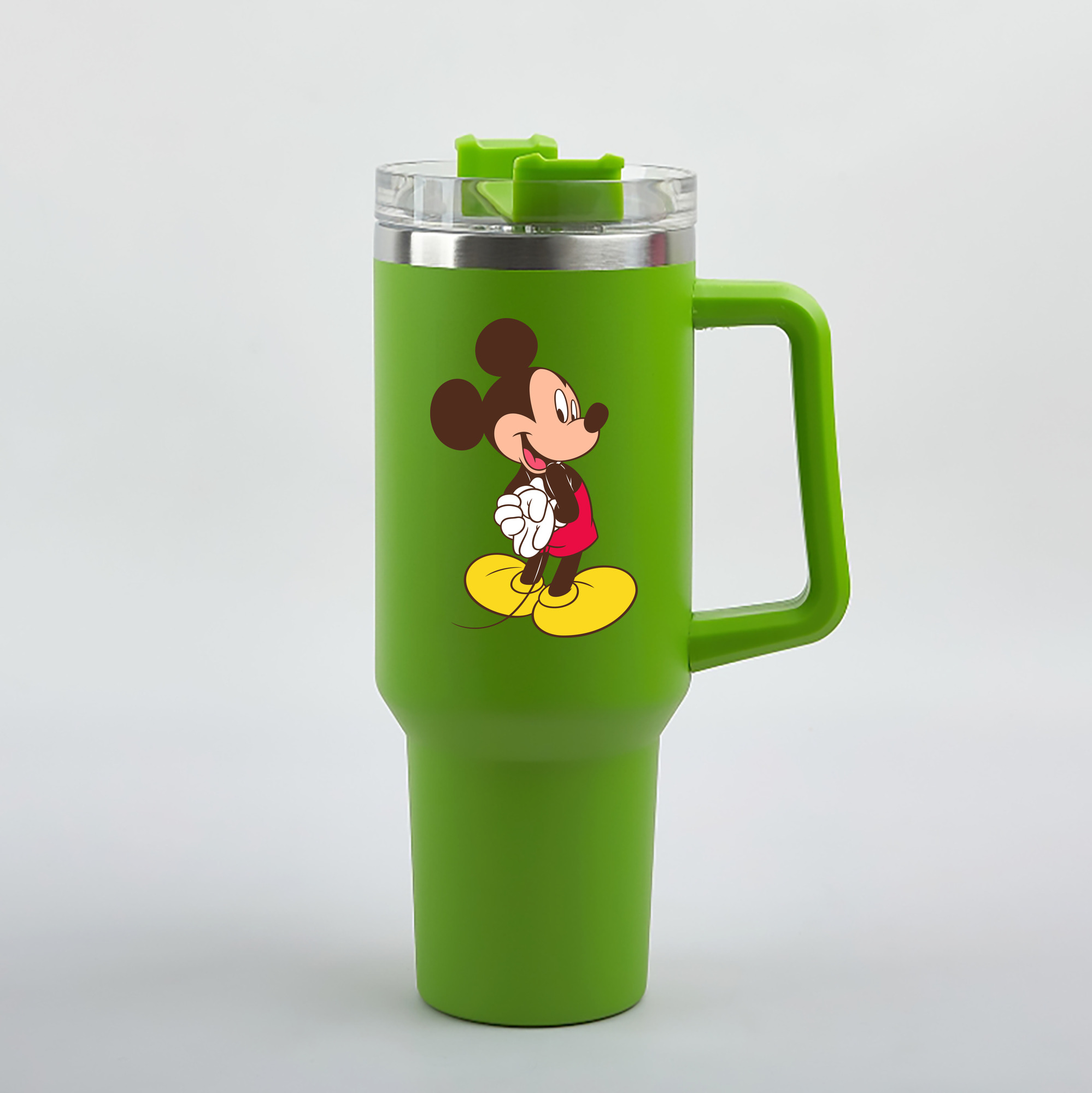 （画像用） ミッキーマウス Mickey Mouse 1200mL車用タンブラー（カラープリント）